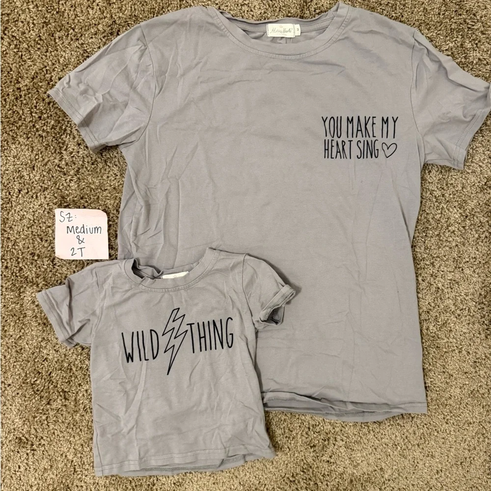 Mama & Mini matching shirts